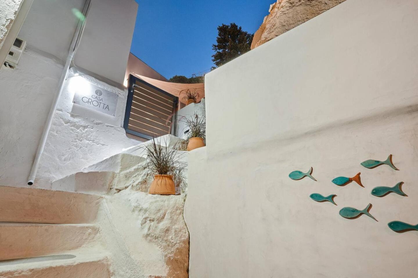 Casa Grotta With Sea & Cave View Hotel Mátala Exterior foto